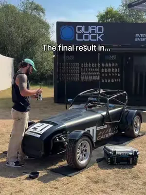 The reveal. 👀 #GoodwoodFOS #QuadLock 