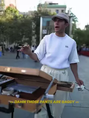 Two moods. One choice. Whats your fit?  #Skateboarding #baggypant #theoriginalbaggypantsco #fashion #paint 