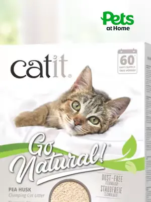 This is your sign to switch up your cat litter routine 👀   🌿 Made from upcycled pea husks  🐾 Kind to delicate paws  🧲 Clumps quickly and holds  🌫️ Minimal dust, less mess   It’s giving cleaner trays, 