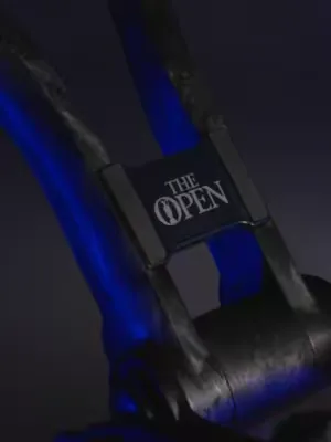 Inspired by the coastlines that define links golf. Links Blue reflects the skies, seas and horizons that frame many of the venues that have hosted The Open throughout its history.