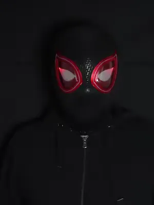 POV: The mask just arrived. 🕺 Brooklyn’s finest mood. Tag a friend who’d flex this. Wanna Dance with us? herohaven.co.uk #HeroHaven #MilesMorales #SpiderManCosplay #Trending #Marvel