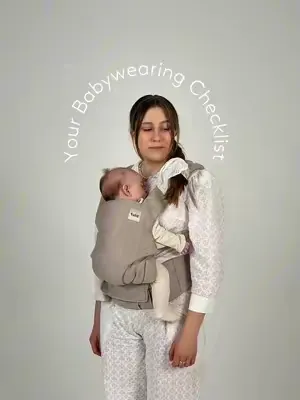How do you know your baby is in the carrier safely? We got you covered. #babywearing #howto #moms 