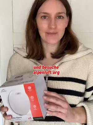 🚨Rauchmelder sind ein Muss für eure Sicherheit! 🚒 Aber sind die Dinger nicht klobig und hässlich? 👀 Nein! ALPENLUFT Rauchmelder bieten nicht nur geprüften Schutz, sondern passen dank ihres modernen, s