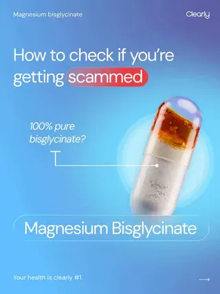 💊 Most people look at the milligrams on a magnesium label... but what really matters is where that magnesium comes from. 🤔 👀 How they get you → Due to its high elemental value, a small amount of oxide