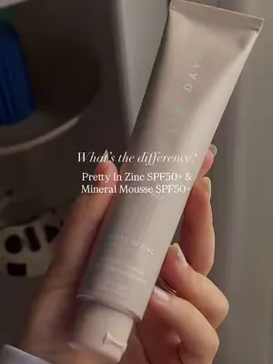 Our most asked question! What is the difference between Pretty in ZincSPF50+ and Mineral Mousse SPF50+? Whilst both physical SPFs are loaded with skin-loving goodness, fragrance free and can be used a
