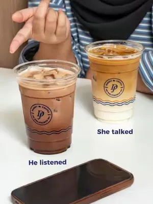Sometimes "I love you" sounds like: "I'm listening" "Tell me more" Drop by your nearest Délifrance outlet to share a cup (and maybe a little love) 💙 #delifrancesingapore #delifrance #FoodTok #sgfoodie