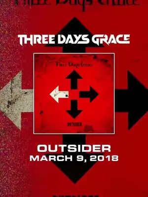 Outsider was released on this day a few years back ↕️↔️  What are some of your favorites from the album? 👇  1. Right Left Wrong  2. The Mountain  3. I Am an Outsider  4. Infra-Red  5. Nothing To Lose 