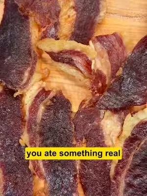 Your body knows what REAL FOOD is. 👀 That's why when you're hungry, you crave MEAT — not another ultra-processed snack. So we made our Beef Brisket Slabs with just 2 INGREDIENTS: 🥩 BRISKET 🧂 SALT The 