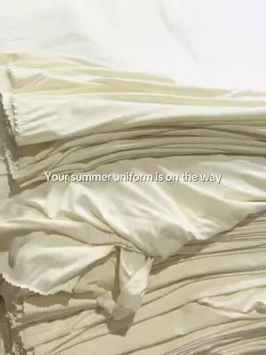 Cut. Dyed. Sewn. Before it becomes your everyday top. Your summer uniform is on the way. #asmr #process #summerwardrobe 