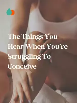 Things you hear when you're struggling to conceive...  Credits: @Ivana Gigovic  #kegg #ttc #fertility #fyp #couples 