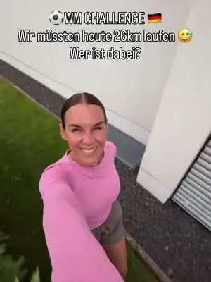 ⚽️Wer läuft heute 26km? Schick uns nen Screenshot und wir schicken an 1 Person - 1 Paar Anti-Blasen-Socken 🇩🇪#laufen #wmchallenge #run #Running 