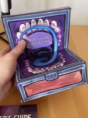 We've made a 3D foldable chest for DMs #dnd #dnddm #dnddmthings #dnd5e
