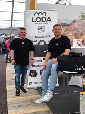 Wir waren mit unseren LODA Sporttaschen auf dem Maimarkt und durften sie euch live vor Ort präsentieren! 😍