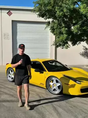 Ferrari 458 seat belt customization🤯 #ferrari #seatbelt #carsoftiktok #458italia 