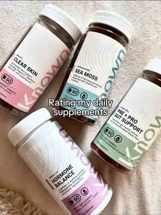 Simple, tasty and convenient ✨ #knownnutrition #healthtok #wellness #healthyliving #vitamingummies #morningroutine #SelfCare #detox 