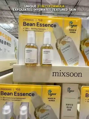 Get mixsoon’s bestselling products in jumbo sizes now at Costco 🛍️ #mixsoon #kbeauty #beanessence #GlassSkin #costco #skincare #fyp