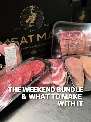 What would you make with the Weekend Bundle? Available to order now in time for a delicious weekend! #TheMeatMan #NationsButcher