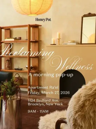 We’re popping up at @Apartmentrael.nyc serving our signature Honey Lavender Matcha with a side of whole body care. Guests will receive a complimentary Honey Lavender Matcha, plus our Coconut Shea Whol