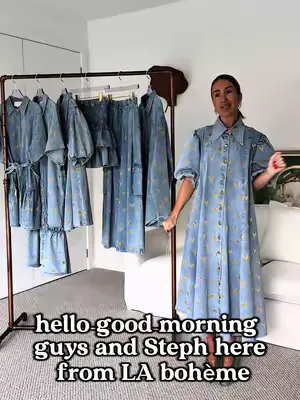 Founder chats on all things new embroidered denim hearts ♥️ 