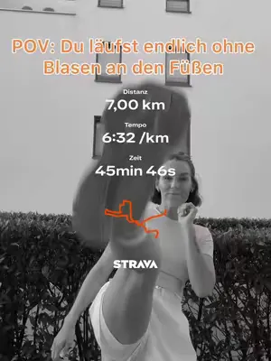 🧡 Ich hatte früher IMMER Blasen an der Ferse 😩   Und mein Mann sogar unter dem großen Zeh – richtig unangenehm beim Laufen! @Isabellsjournal  Seit wir Wrightsock tragen, ist das einfach Geschichte 🙌  
