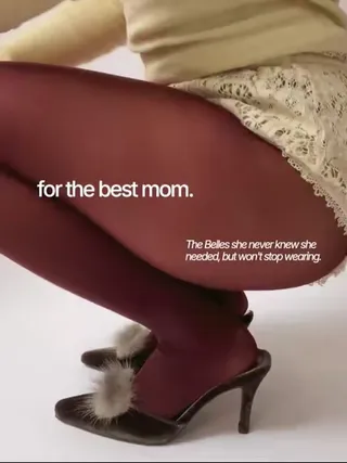 FOR THE BEST MOM. 🤍🌸 This Mother's Day, give her the kind of comfort that says I see you, I appreciate you, and yes, your legs deserve this. Meet the gift she didn't know she needed — Les Belles tight