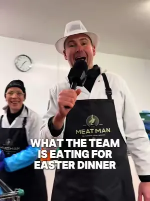 From roast beef, classic Lamb or even chicken kebabs(?!)... We asked the team what they like to eat for Easter lunch 🐑 Which meat are you ordering? #TheMeatMan #NationsButcher