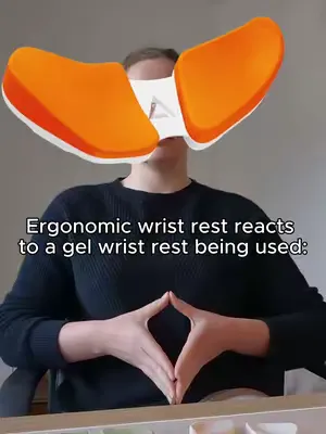 I'm sorry... but no. #carpio #wristrest #DeltaHub #asmr #ergonomic 