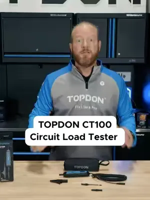 Checking circuits? CT100 covers: Voltage ✔ Load test ✔ Polarity ✔ One tool for everyday electrical work.