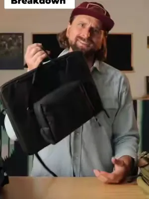 This is not a laptop bag. It is a sleeve that lives inside your System Series backpack and becomes its own carry when you land. This is the NOMATIC System Series Laptop Sleeve. Now Live on Kickstarter