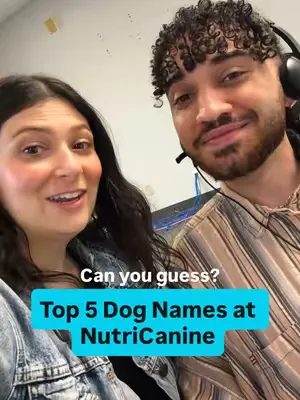 We asked our team to guess the top 5 dog names of NutriCanine customers 🐾 Spoiler: nobody guessed #1.  Drop your guess in the comments before you watch — then tell us if you got it right 👇 #NutriCanin