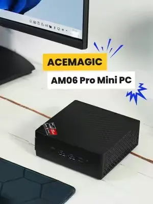 Just got my ACEMAGIC AM06 Pro AMD Ryzen Mini PC — it’s insanely fast and smooth! 🚀🔥 Performance meets design, and I’m loving every second 🥰 🏷️ Shop now with code ACEFAN3 👉 acemagic.com #ACEMAGIC #ACEM