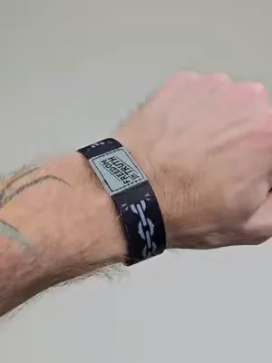 This bracelet offers a stylish way to celebrate the freedom Jesus Christ paid for. Freedom from sin, death and the chains of darkness. The lightweight elastic wristband comfortably fits most wrists an