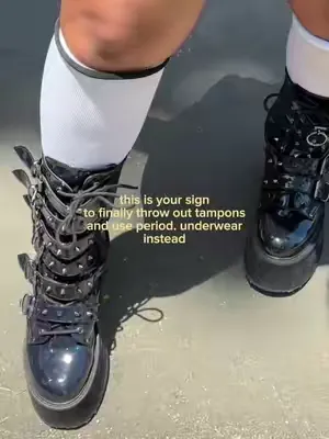 The tampons hurt in the making of this video are full of toxins soooooooo…..  Happy Pride from Dyke Day! 🌈🦄🩸