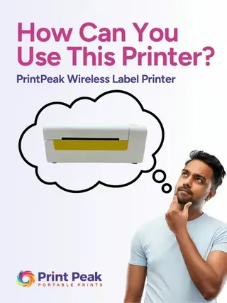 🚀 Print Smarter, Not Harder! 🚀 From labels to shipping and office essentials, the PrintPeak Wireless Label Printer has got you covered. Ready to make printing effortless? Grab yours today! 🏷️✨ 🔗 Shop 