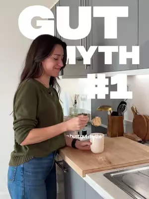 Welcome to our Gut Myth Series, where we debunk all the myths floating around to do with gut health - so you know what’s real and what’s not!💚                Comment ‘PROTEIN’ if you’re ready for Gut 