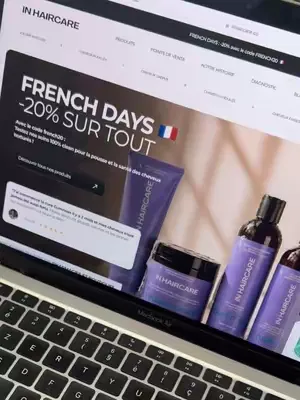 C’est le moment de faire votre stock ! -20% sur tout le site avec le code FRENCH20 🥰 #frenchdays #inhaircare #haircare #curlytok #curlyhair 
