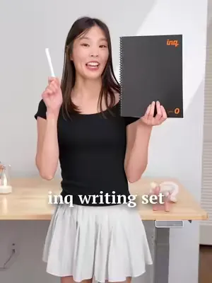 Tired of gifting things that never get used? Let this be your holiday win! @Ella | Tech Content Creator highlights how the inq writing set becomes an everyday essential for anyone on your list! Check 