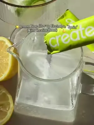 Spritz season but make it 2026 💪🍋🍹 #spritz #creatine #electrolytes 