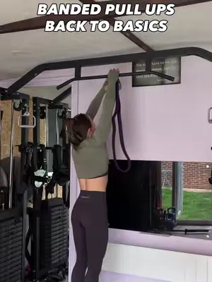 Back to the basics. Before the weighted pull-ups. Before the fancy variations. Before you even hit a strict rep. Banded pull-ups are where it all starts. They build the strength, the control, and the 