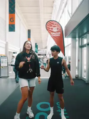 Part 3 of getting fans to make us laugh to win free jumplete prizes at Canada volleyball youth nationals