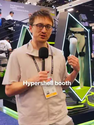 See how everyone feels about Hypershell X Ultra — for the first time. #hypershell #exoskeleton #ces2026 #ces #interview #firstimpression