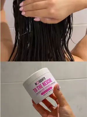 If your hair feels dry… this is your sign 💧 To The Rescue delivers next‑level hydration without weighing hair down ✨ #noughty #hydration 