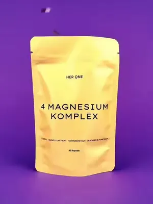 Unser 4 MAGNESIUM KOMPLEX vereint vier hochwertige Formen von Magnesium – für Muskeln¹⁸, Nervensystem¹⁸, Knochen¹⁸ und Energie¹⁸. Unterstützung im Alltag mit Magnesium:Malat – unterstützt den Energies