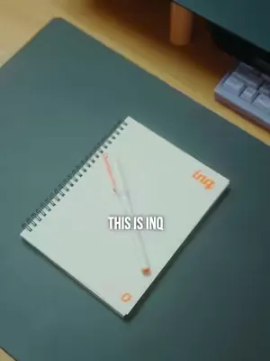 Search for a holiday gift they’ll actually use? See how @Sam Pak uses the inq pen - perfect for students, creators, planners, and big-idea thinkers in your life! Order by 12/18 for Christmas delivery!