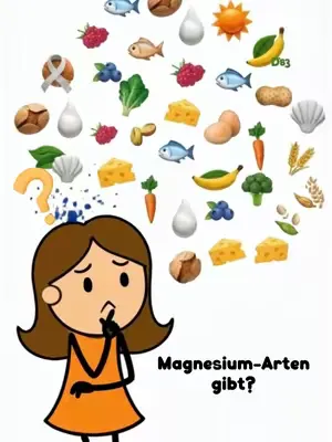 Die 4 wichtigsten Magnesium-Formen :)