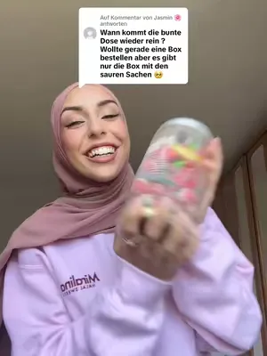 Antwort auf @Jasmin 🌸 DIE BUNTE DOSE IST ZURÜCK 🍬😍 schnell zugreifen bevor sie weg ist! #süssigkeiten #halalsüßigkeiten #halal 