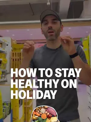 How to stay healthy when you are on holiday ☀️ Save this for your foreign supermarket trips this summer. #health #healthy #Summer #holiday #supermarket 
