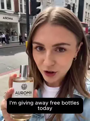 Told strangers they could have it for free if they guessed the price 😐 Nobody got it right. 8 fragrances, mix any 8, £39.99. Link in bio. #PerfumeTok #FragranceTok #AuromaFragrances #AffordablePerfume