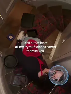 Never doubt Pyrex® resistance 😉 #pyrex #trend #ifell #dishes #glass 