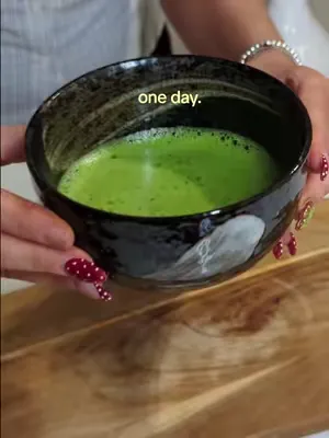 matcha transformation💚 practice makes perfect #matcha #matchalatte #trend #oneday 